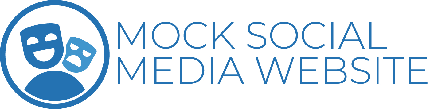 Wordmark for the Mock Social Media Website Tool